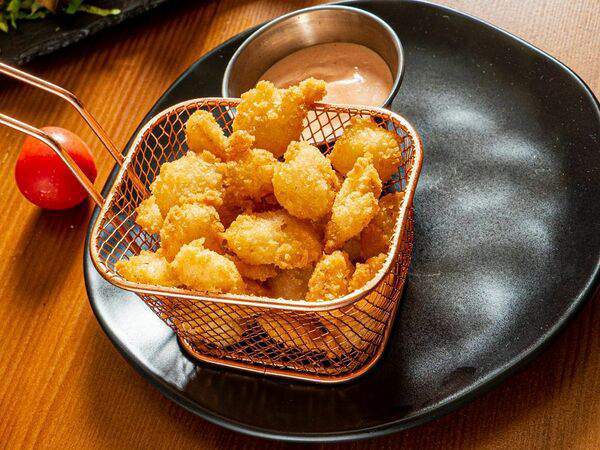 Чайхана Баклажан - Креветки в темпуре