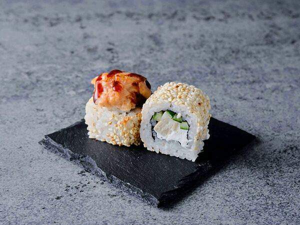 THE BOX - Ролл запеченный с копченой курицей