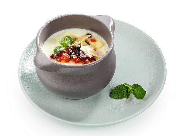 Брикас литовская кухня - Каша пшённая с сухофруктами и миндалём