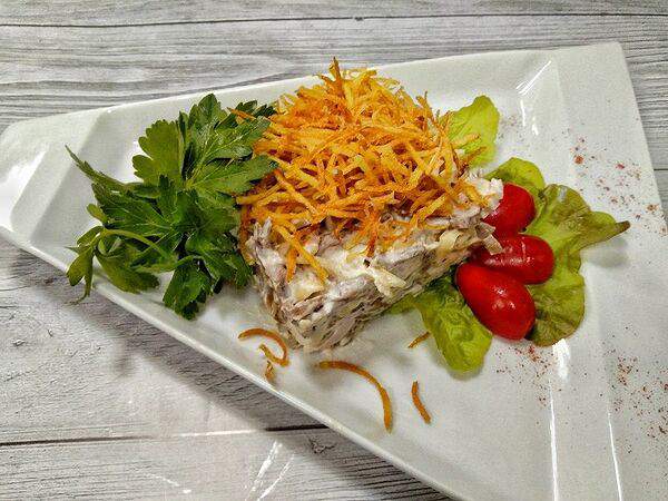 Новая слобода - Салат с картофелем пай