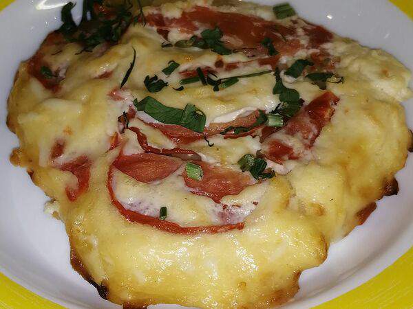 Столовая ложка - Свиная отбивная с овощами