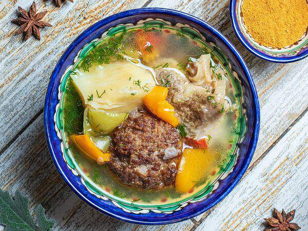 Центр плова Али-Баба - Дульма с бульоном