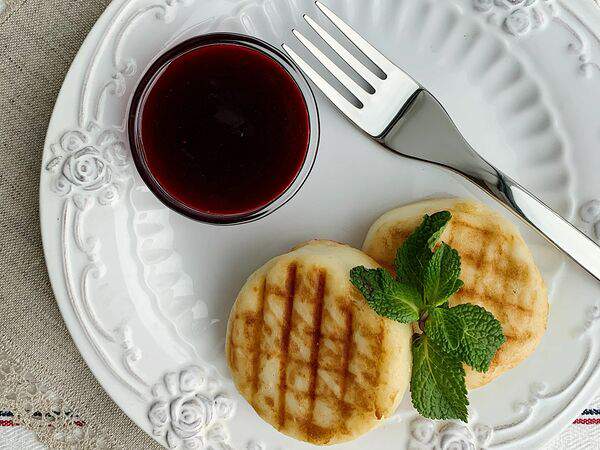 Здрасьте! Нам по пасте! - Сырники с джемом