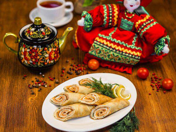 Темерницкий - Блины с лососем