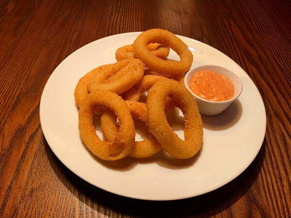 The Peashem - Хрустящие кольца кальмаров с соусом