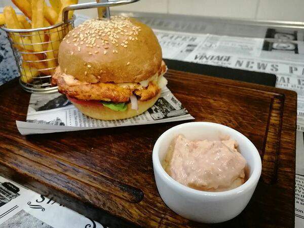 Ресторан 2Avenue - Бургер из индейки