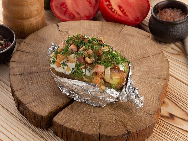 Пiльна Вiльня - Пан-картофан с беконом и сыром