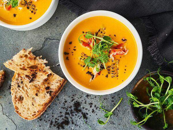 Eshak - Кукурузный суп с крабом