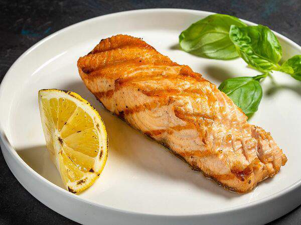 Разжигатели - Стейк из лосося на гриле