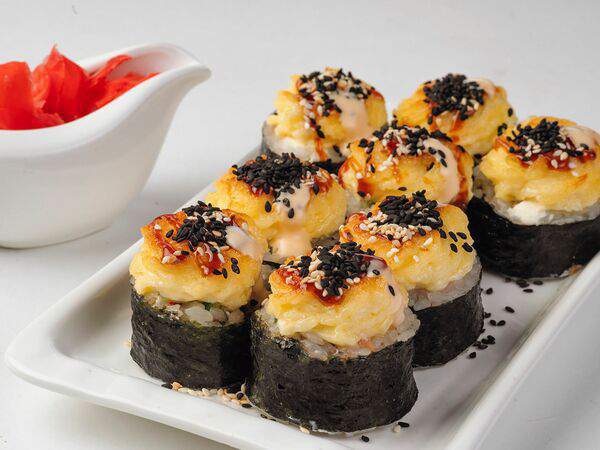 Язасуши - Сырный лосось унаги