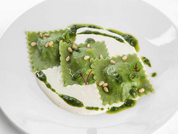 Труффальдино - Равиоли со шпинатом и сыром Рикотта