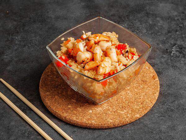 Фуджиями - Тяхан с креветкой