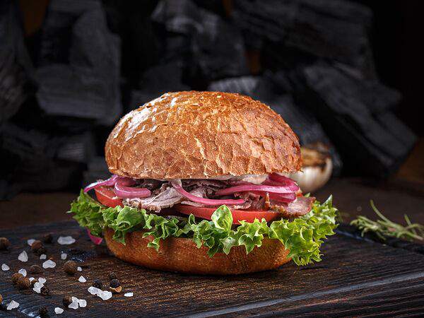 Клава Шиффер - Бургер с пастрами