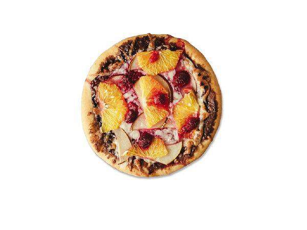 Зелёный ролл - Пиццетта Груша-апельсин