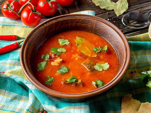 Кафе Барашки - Суп Харчо из говядины