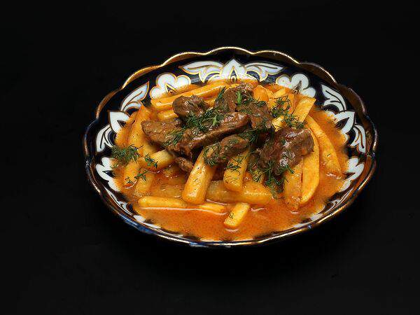 Chayxana - Бефстроганов с говядиной