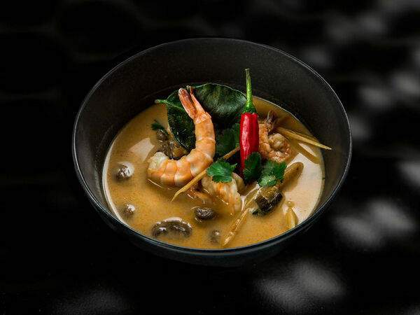 Mio - Суп Том Ям с морепродуктами и рис