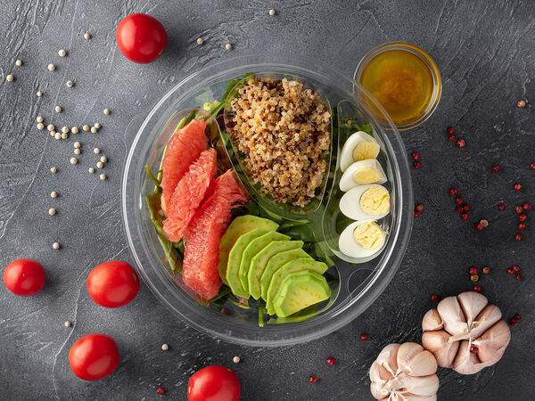 Empasta - Салат со шпинатом и киноа