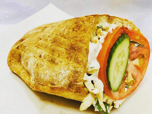 Донер кебаб - Донер-кебаб со свининой