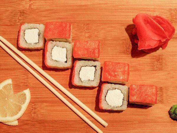 Роял шаурма - Ролл Филадельфия с сыром