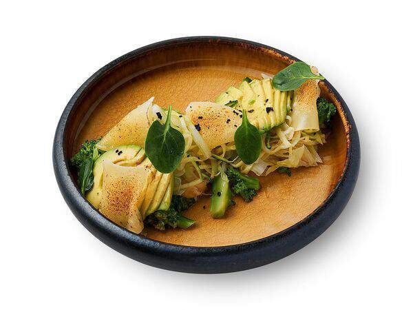 Portofino - Зелёный салат с жареным козьим сыром