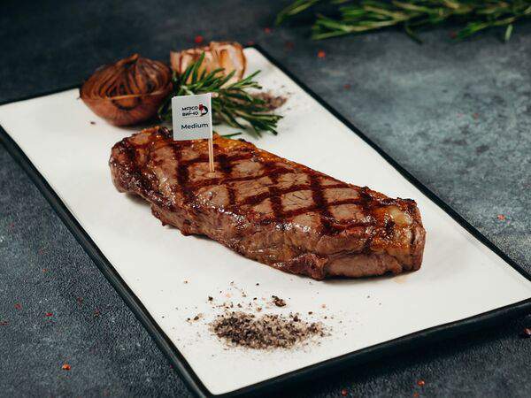 Мясо и вино - Стейк Нью-Йорк