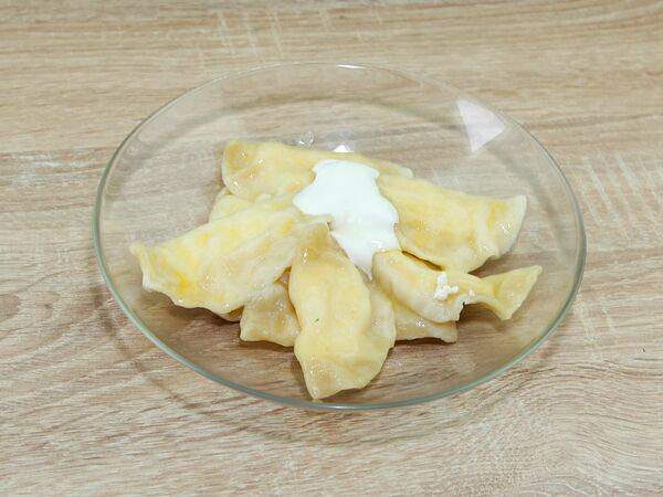 Едим дома - Вареники ручной лепки с картошкой и белыми грибами