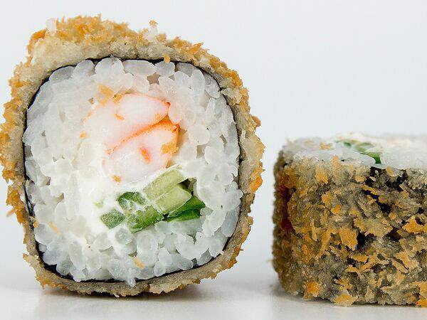 Лосось & Имбирь - Темпура с креветками