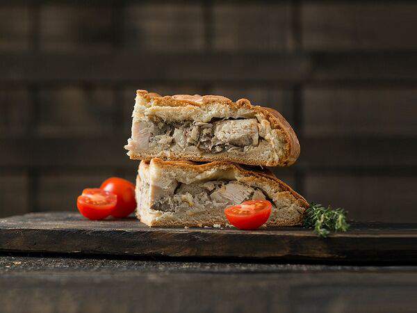 ЛюдиЛюбят - Пирог с курицей и грибами