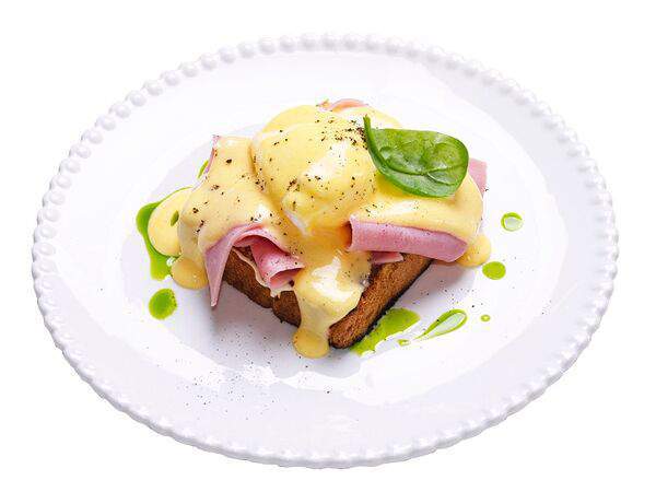 Кафе де Cалют - Бенедикт Ветчина