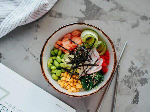 Грин доставка - Поке с лососем