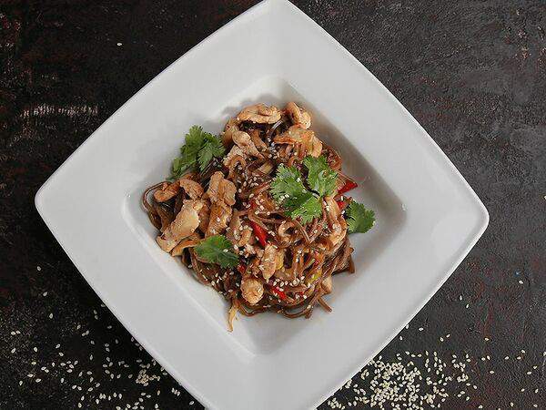 Шале - Соба с куриной грудкой и грибами