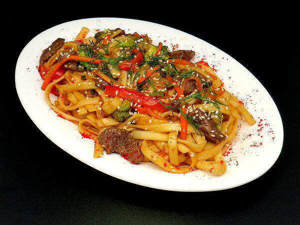 Встреча - Удон с говядиной