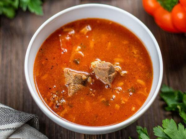 Хинкали & Хачапури - Суп Харчо из говядины