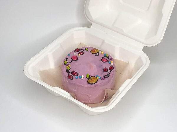 Gost Food - Бенто-торт йогуртовый с лесными ягодами №2