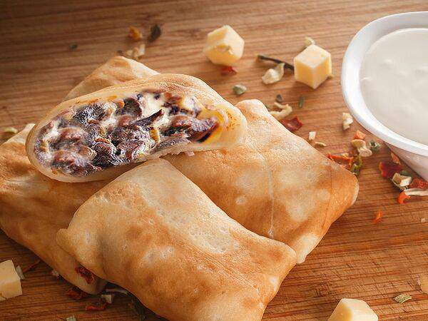 Buffet - Блины с курицей и грибами