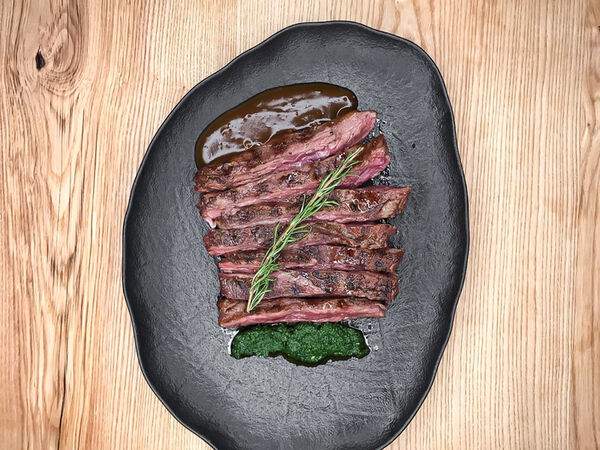 Голый Повар - Диафрагма с соусом Демиглас