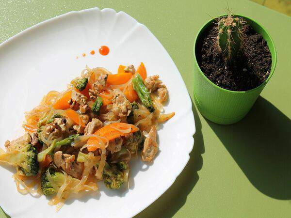 Cactus - Паста с индейкой и брокколи