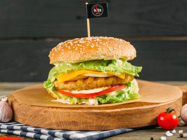 Шашлык Hits - Бургер Чикенхит с курицей
