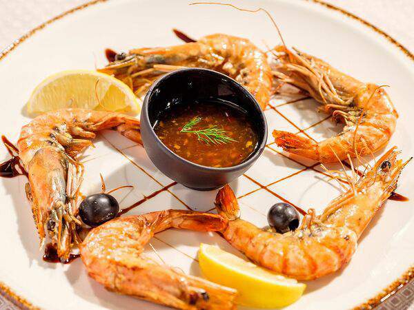 Царская охота - Тигровые креветки на гриле