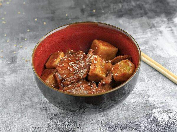 Ем Том Ям - Говядина с баклажанами