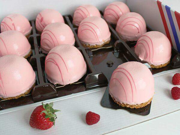 Десерт Коллекция - Пирожное Малиновый пломбир