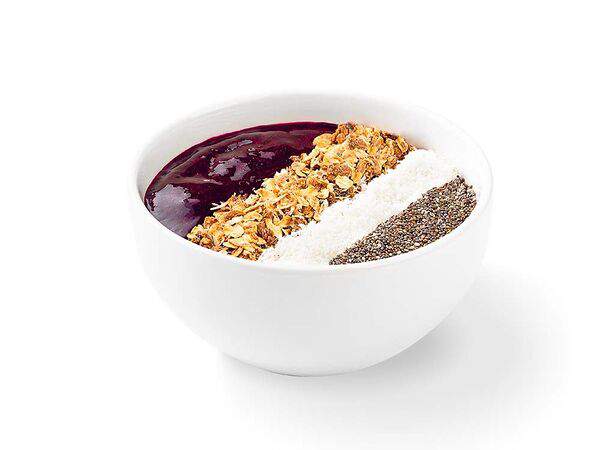 Блинбери - Каша пшенная с чиа, гранолой и смородиной