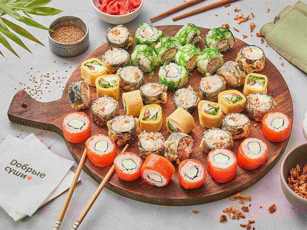 Ресторан Dобрые суши в Екатеринбурге