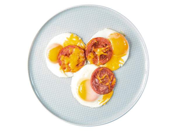 Мандарин - Глазунья с пепперони