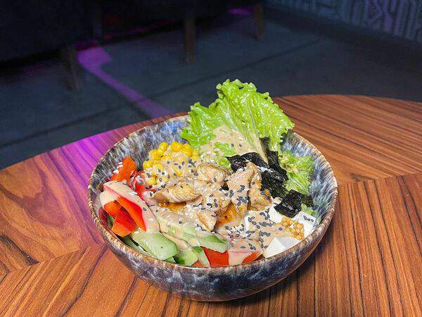 Ча - Поке с курицей