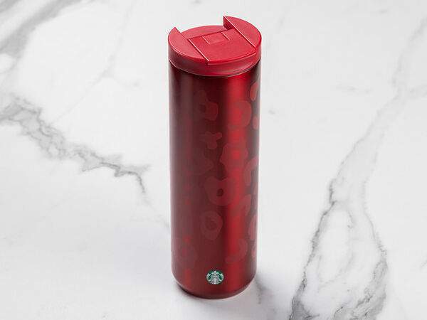 Starbucks (R) - Тамблер Leopard red