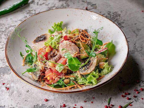 Blackberry - Салат из мраморной говядины