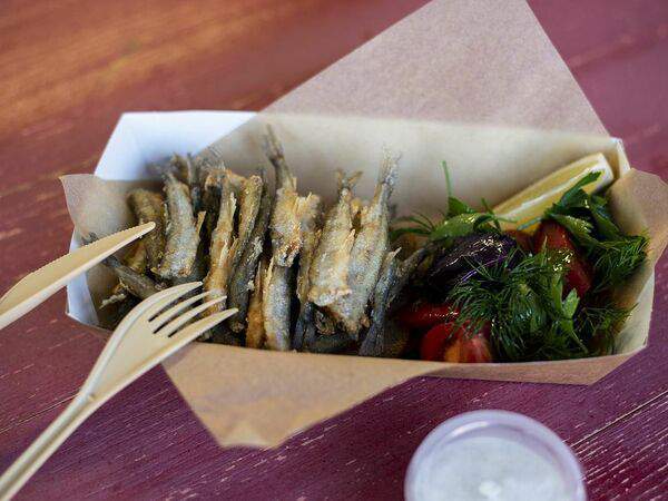 Fritto Mesto - Корюшка с картофелем