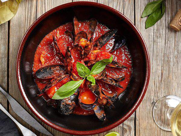 Liman - Мидии в белом вине и томатном соусе